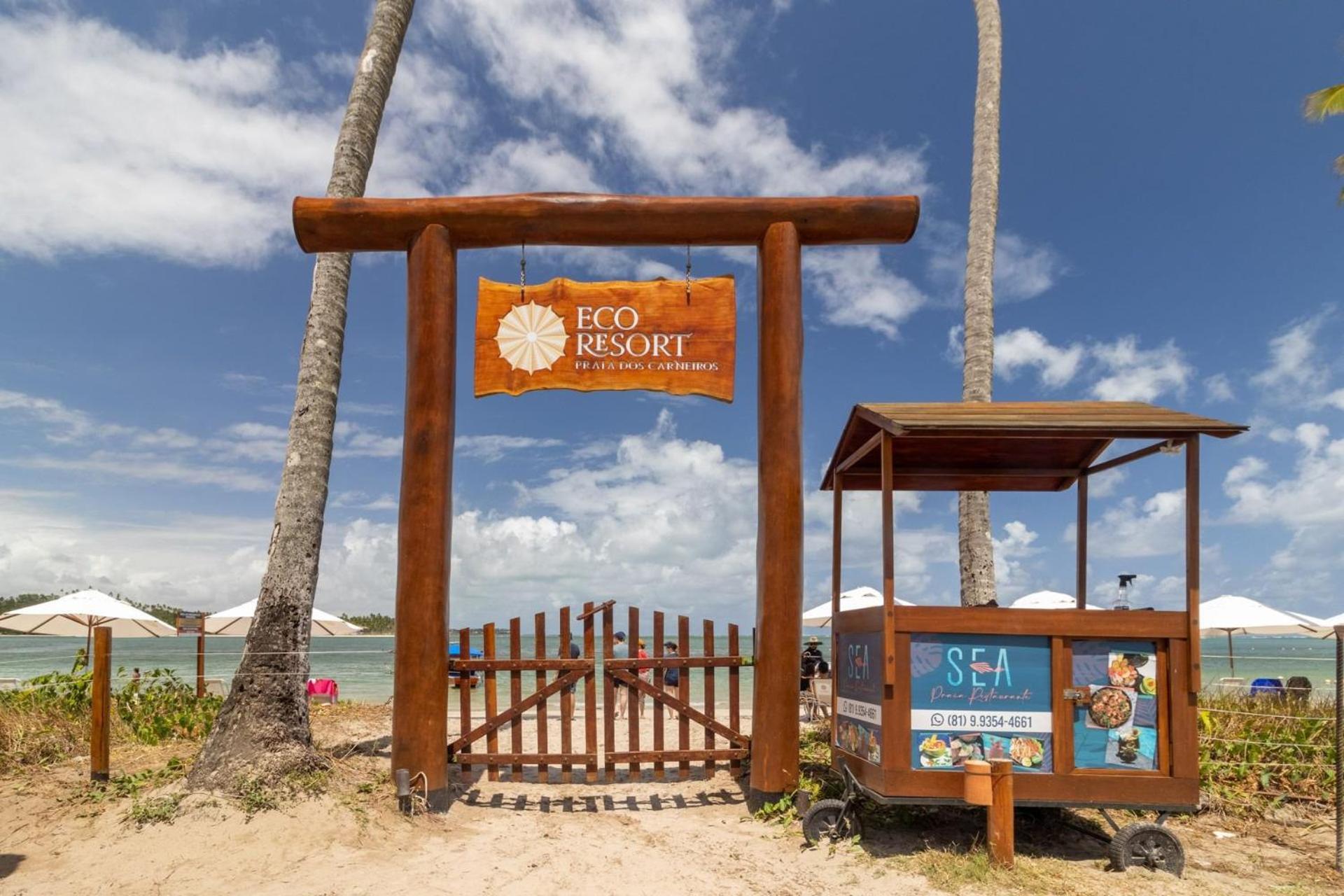 Apt Beira-Mar Eco Resort Praia Dos Carneiros Tamandaré Kültér fotó